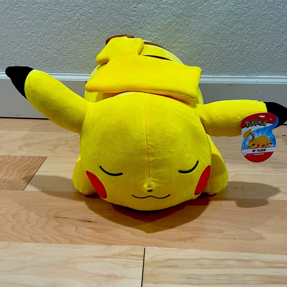 Pikachu 18” Sleeping Plush